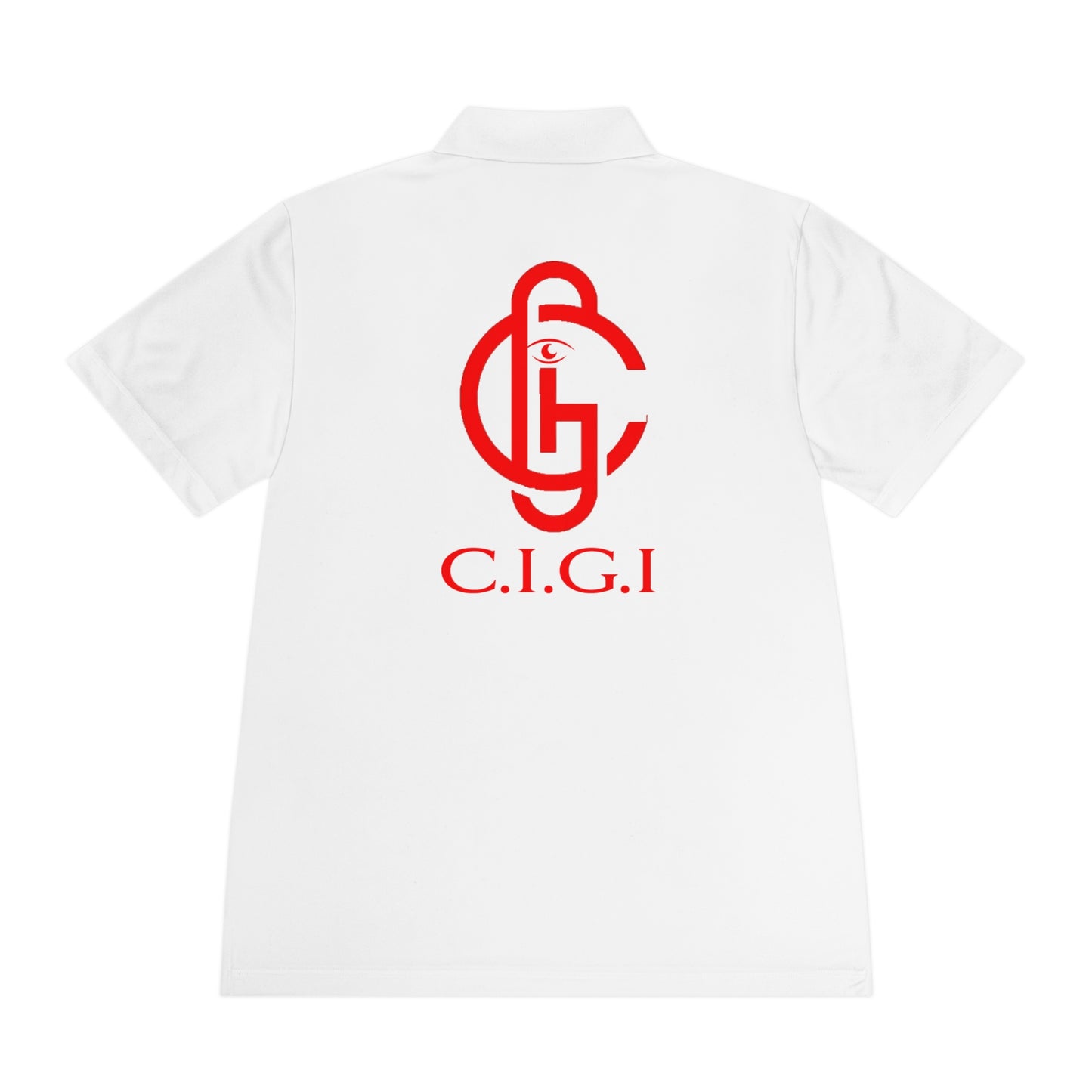 Men's Sport Polo Shirt - C.I.G.I. Emblem Design for Active Lifestyle