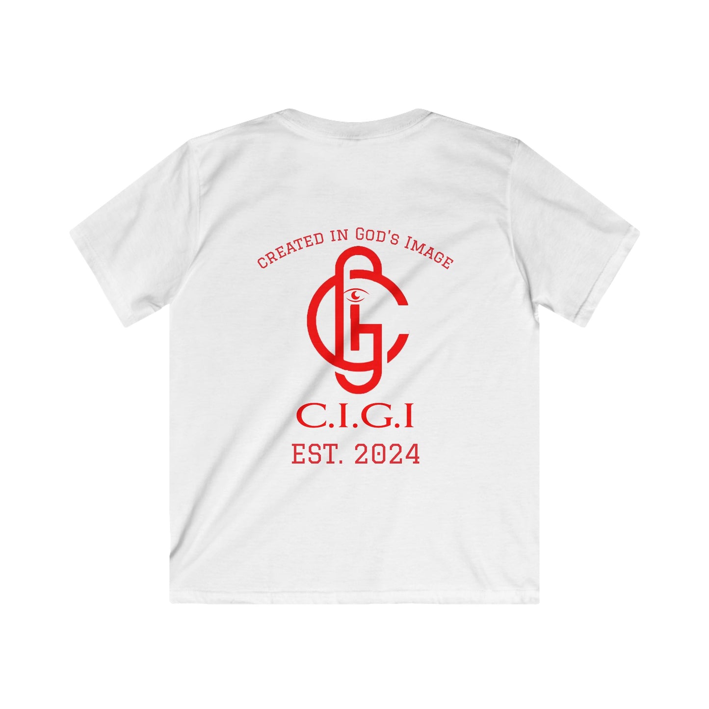 Kids Inspirational Softstyle Tee - C.I.G.I. T-Shirt, Unique Youth Apparel, Christian Gift, Back to School Clothing, Everyday Wear, [...]