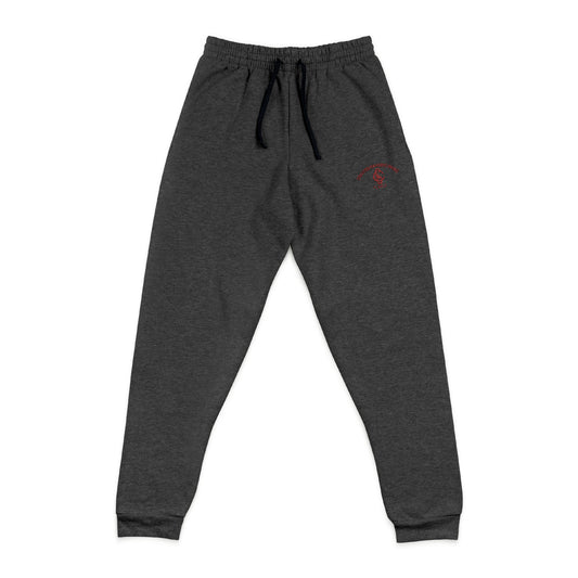 Cozy Embroidered Unisex Joggers | Relaxed Fit Lounge Pants, Casual Wear, Travel, Gift for Him/Her, Everyday Comfort